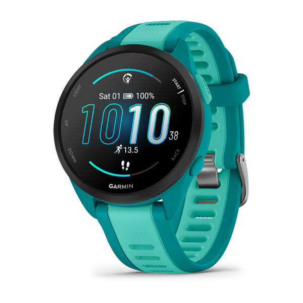 Garmin Forerunner 165 Music Smart Watch - Aqua/Turqoise Garmin