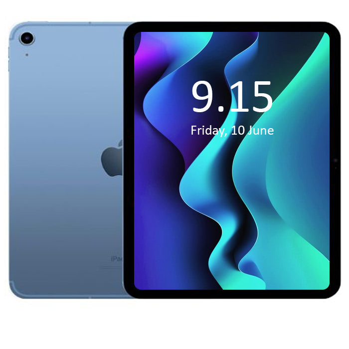 Apple iPad 10th Gen 64GB, Wi-Fi + Cellular, Blue - Excellent Refurbished - (Au Version)
