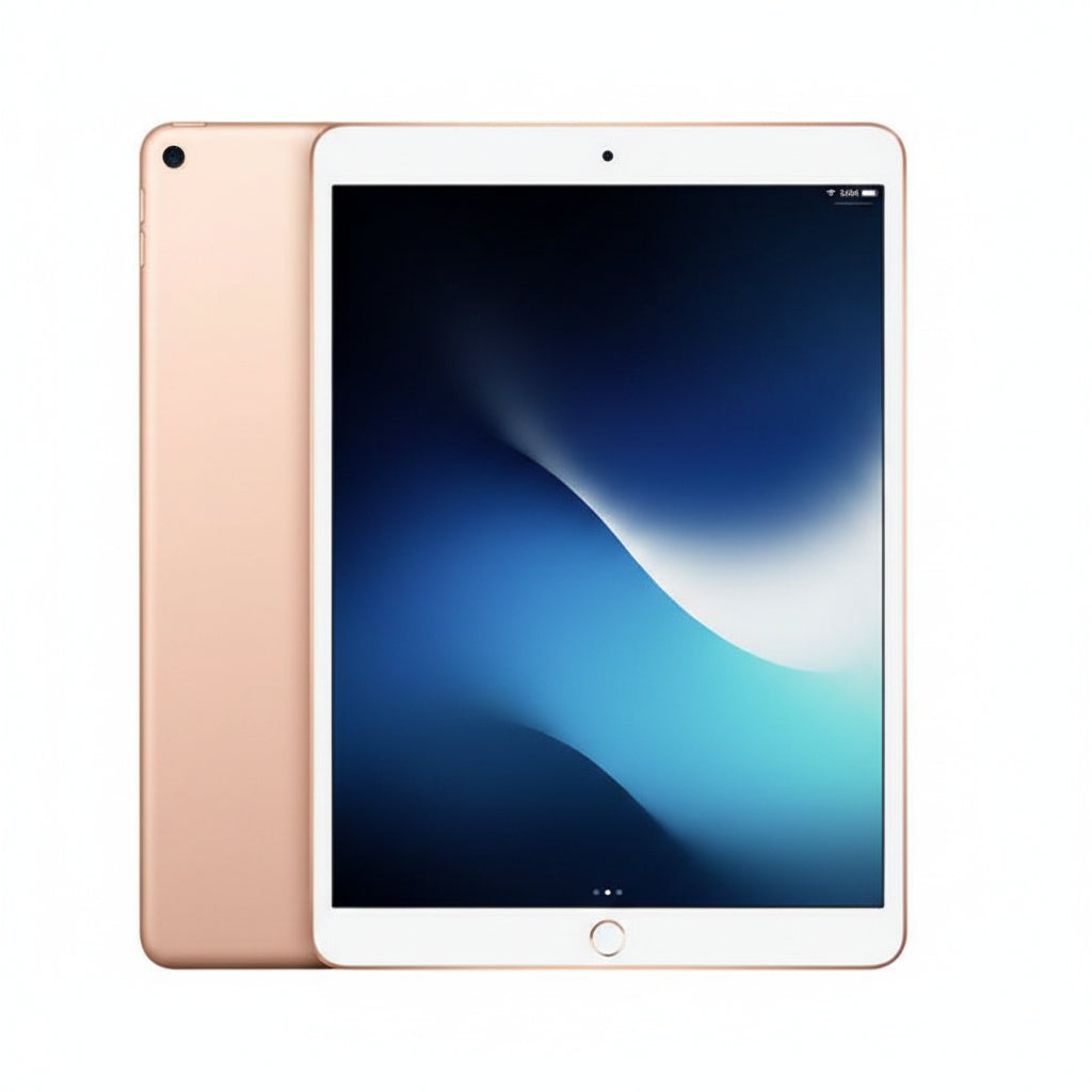 Apple iPad 5th Generation 9.7 inch Wi-Fi + Cellular Tablet - 32GB, 128GB - Silver, Gold, Space Gray - Acceptable - Refurbished) Apple
