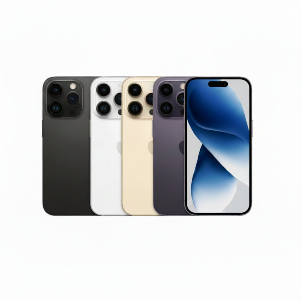 Apple iPhone 14 Pro Max - 128GB / 256GB / 512GB / 1TB - Space Black, Silver, Gold & Deep Purple - Acceptable - Refurbished Apple