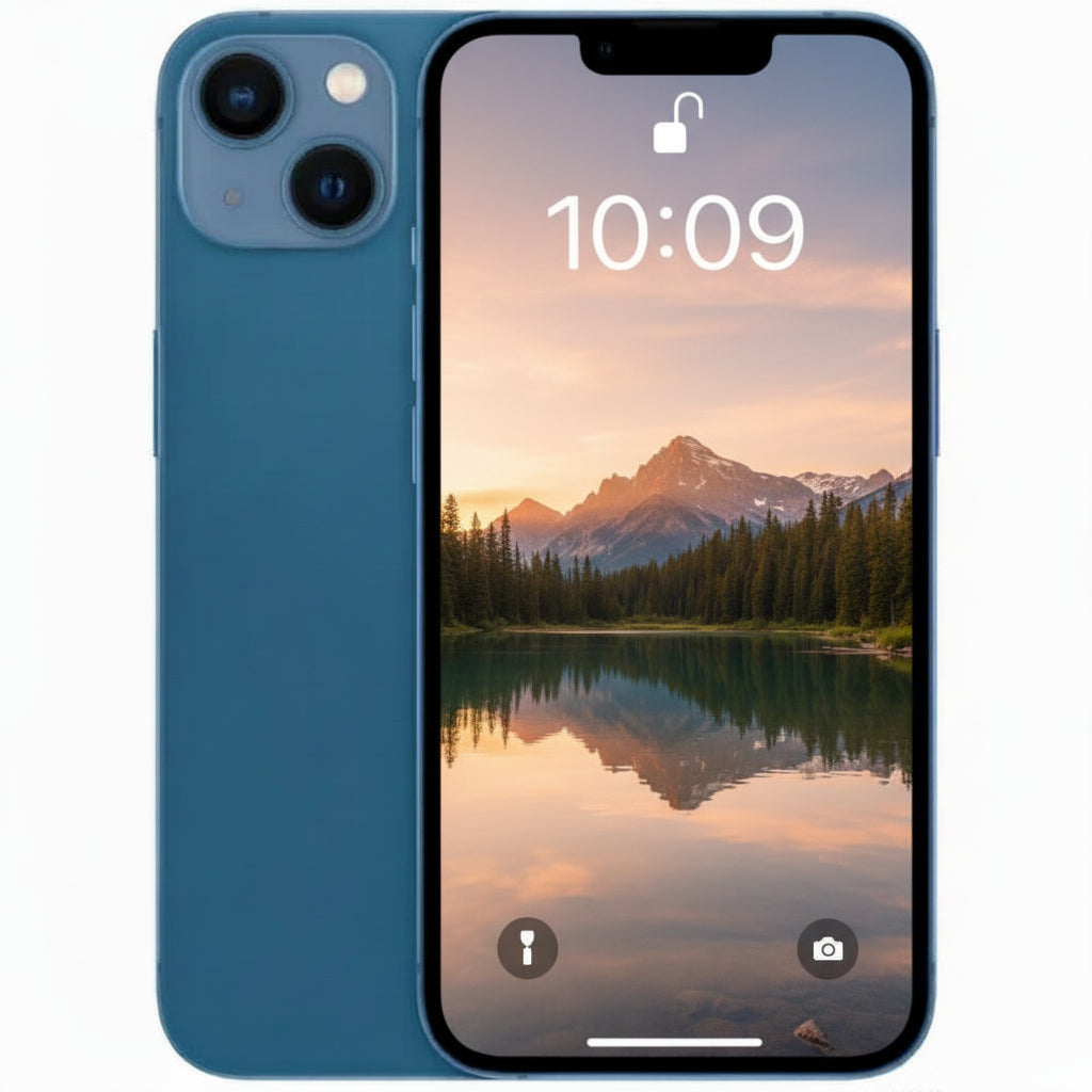 Apple iPhone 13 Mini – 128GB / 256GB / 512GB | Midnight, Starlight, Blue, Pink, Green, Red - Acceptable - Refurbished Apple