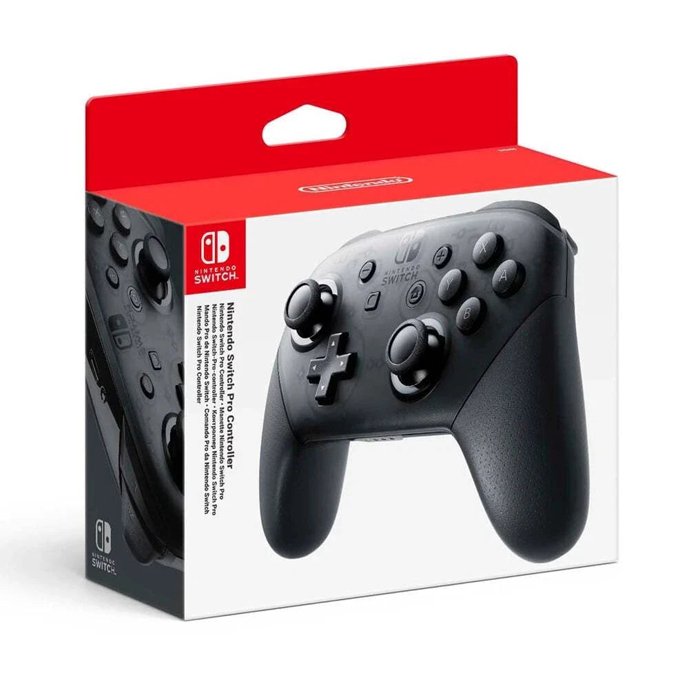 Nintendo Switch Pro Controller Black - Pristine Nintendo