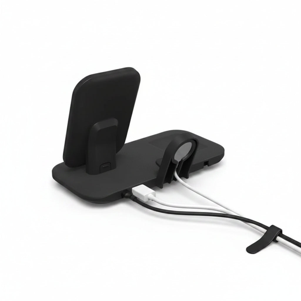 Mophie 2-in-1 Universal Wireless Charging Stand - Black - Pristine - Refurbished (AU version) (Copy) Mophie