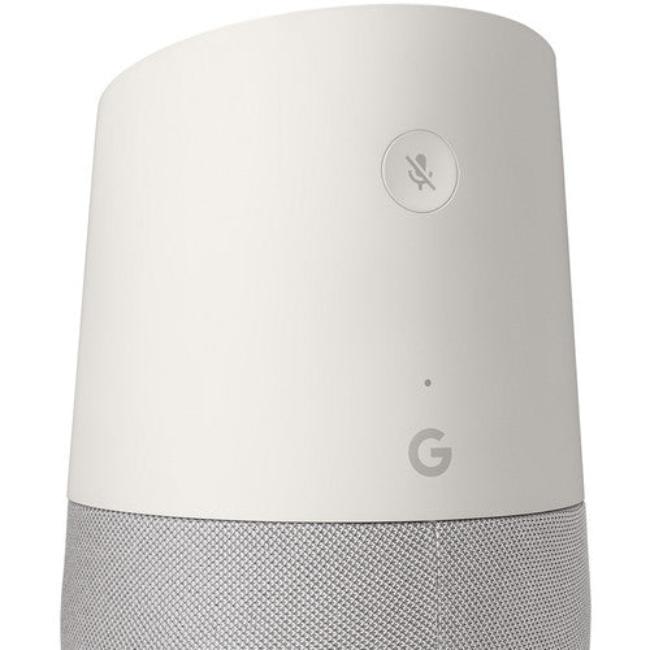 Google Home Smart Speaker - White Slate - Pristine – Refurbished Google