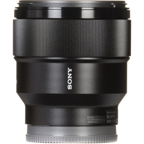 Sony FE 85mm Full Frame f/1.8 Prime Lens Sony
