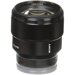 Sony FE 85mm Full Frame f/1.8 Prime Lens Sony