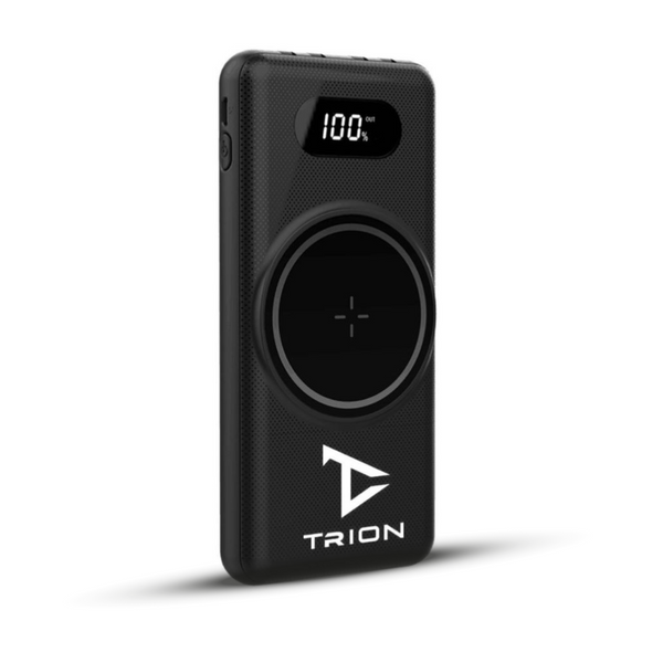 Trion IS-H13CD 10000mAh Magsafe Power Bank Digital Display, Built-in 4 Cables & Type C Connectivity Trion