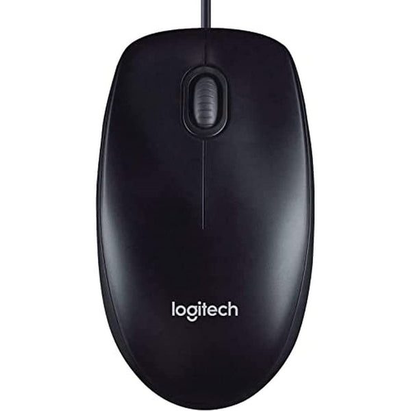 Logitech M90 Optical Wired  Mouse - Black Logitech