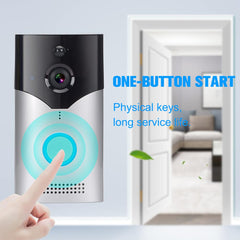 Tuya M7 Smart Night Vision Wi-Fi Video Door Bell Camera with Chime Tuya