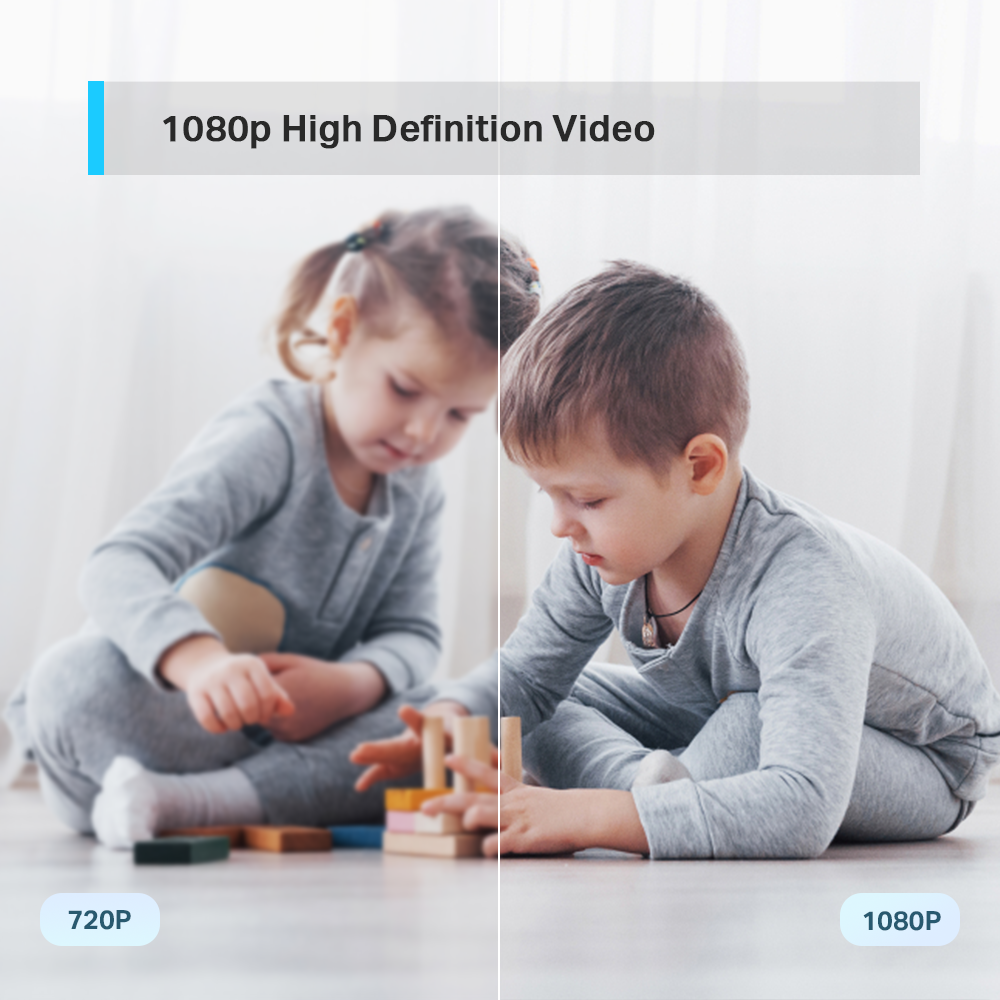 TP-Link Tapo C200 1080P Night Vision Security House Camera – White TpLink