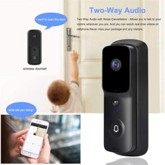 Tuya V30 Waterproof 1080P HD Smart Video Doorbell Camera with Chime Tuya