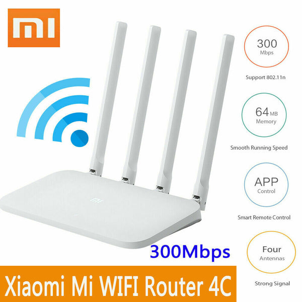 Mi Router 4C 2.4GHz 300Mbps Wireless Repeater Xiaomi