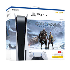 Sony PS5 Playstation 5 Disc Edition Console - God of War Ragnarok Bundle Sony