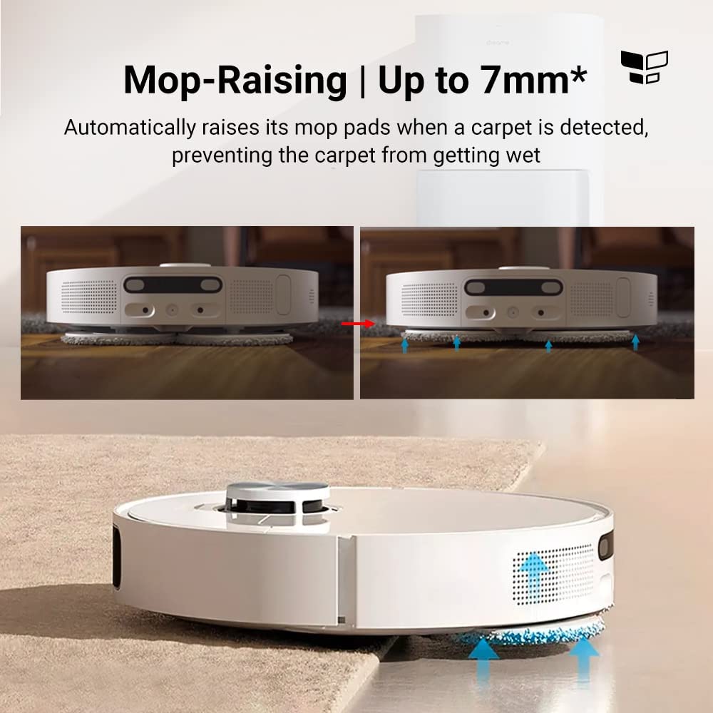 Dreame L10s Ultra Robot Vacuum & Mop Cleaner with Self-Refilling & Self-Emptying Base Station - White Dreame
