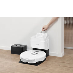 Roborock S8+ Plus Robot Vacuum Cleaner with Auto-Emptying Dock - White Roborock