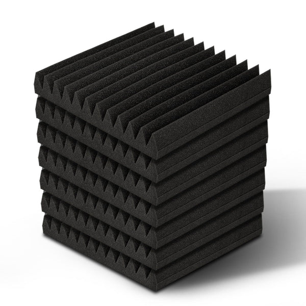 Alpha 20pcs Acoustic Foam Panels Tiles Studio Sound Absorbtion Wedge 30X30CM Tristar Online