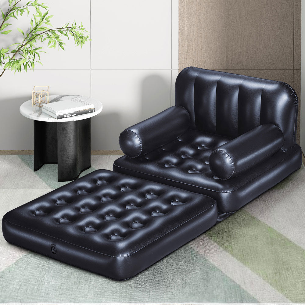 Bestway Inflatable Air Chair Seat Lounge Couch Lazy Sofa Blow Up Ottoman Tristar Online