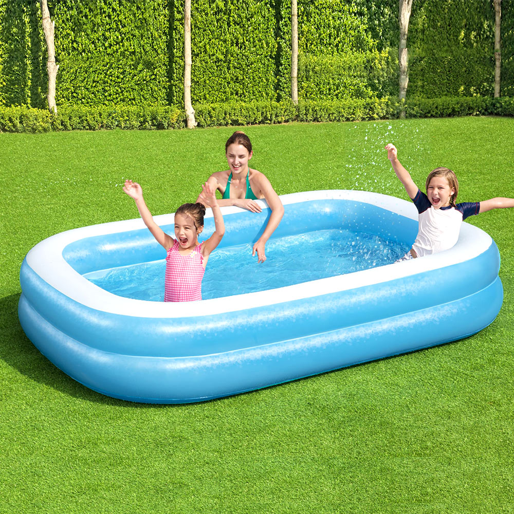 Bestway Kids Pool 262x175x51cm Inflatable Above Ground Swimming Pools 778L Tristar Online
