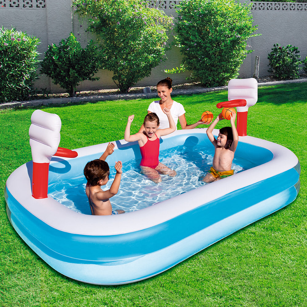 Bestway Inflatable Play Pool Kids Pool Swimming Basketball Play Pool Tristar Online