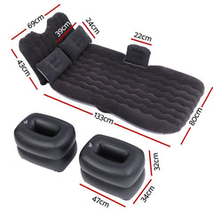 Weisshorn Car Mattress 176x80 Inflatable SUV Back Seat Camping Bed Charcoal Tristar Online