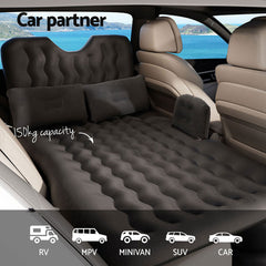 Weisshorn Car Mattress 176x80 Inflatable SUV Back Seat Camping Bed Charcoal Tristar Online