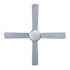 Devanti 52'' Ceiling Fan w/Light w/Remote Timer - Silver Tristar Online
