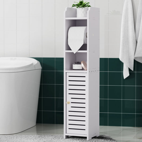 Artiss Bathroom Cabinet Toilet Roll Holder Tissue Organizer 3 Tier Floor Cabinet Tristar Online