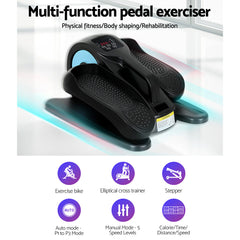 Everfit Automatic Pedal Exercise Bike LED Display Elliptical Trainer Stepper Tristar Online