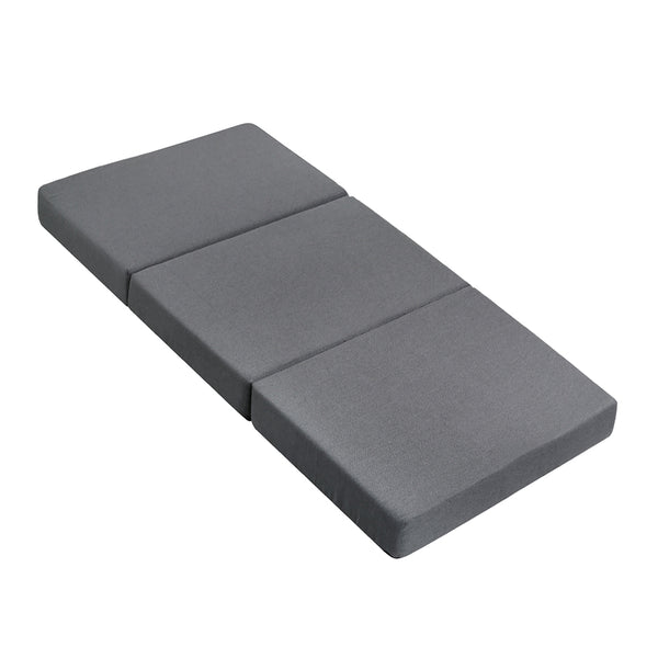 Giselle Bedding Foldable Mattress Folding Foam Bed Single Grey Tristar Online