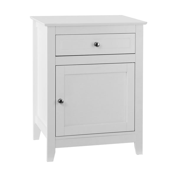 Artiss Bedside Tables Big Storage Drawers Cabinet Nightstand Lamp Chest White Tristar Online