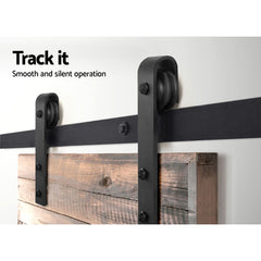 Cefito Sliding Barn Door Hardware Track Set 4m Tristar Online