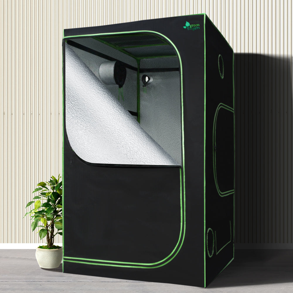 Greenfingers Grow Tent Kits 1680D Oxford 0.9MX0.9MX1.8M Hydroponics Grow System Tristar Online