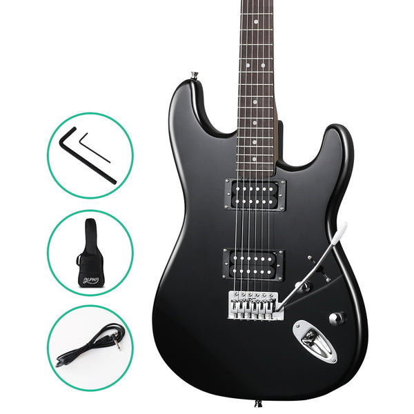 Alpha 41 Inch Electirc Guitar Humbucker Pickup Switch Full Size Skull Pattern Tristar Online