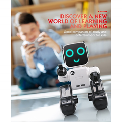 JJRC Cady Wile 2.4G Intelligent Remote Control Robot Advisor RC Toy Coin Bank Gift for Kids Tristar