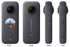 Insta360 ONE X2 360 Degree Waterproof Action Camera, Touch Screen, AI Editing, Live Streaming, Webcam Insta360