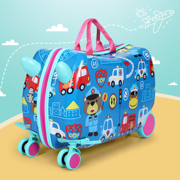 Wanderlite 17" Kids Ride On Luggage Children Suitcase Trolley Travel Car Tristar Online