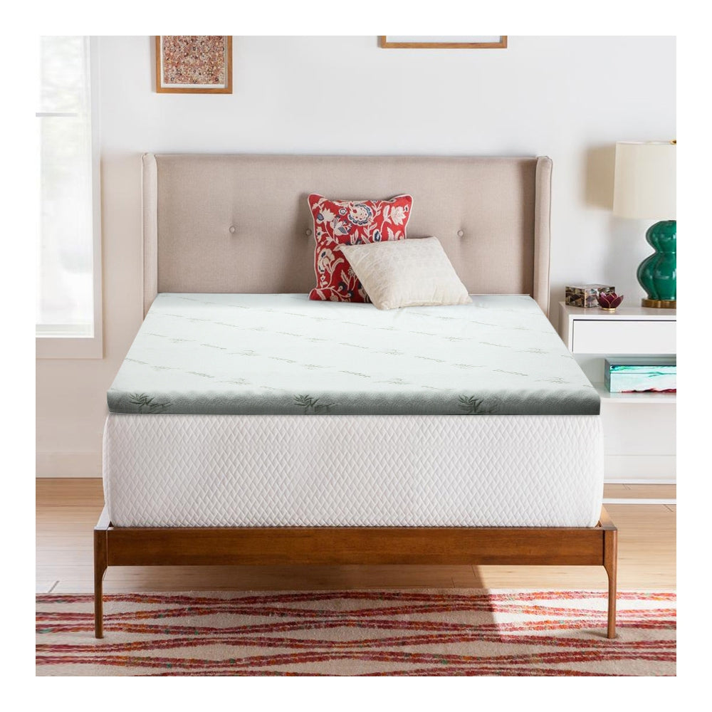 Giselle Bedding Memory Foam Mattress Topper Cool Gel 8cm Single Tristar Online