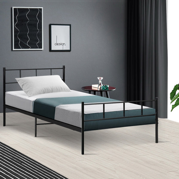 Artiss Bed Frame Single Metal Bed Frames SOL Tristar Online