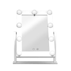Embellir LED Standing Makeup Mirror - White Tristar Online