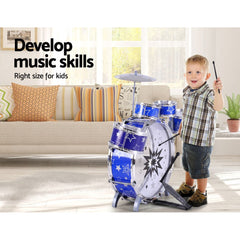 Keezi 11 Piece Kids Drum Set Tristar Online