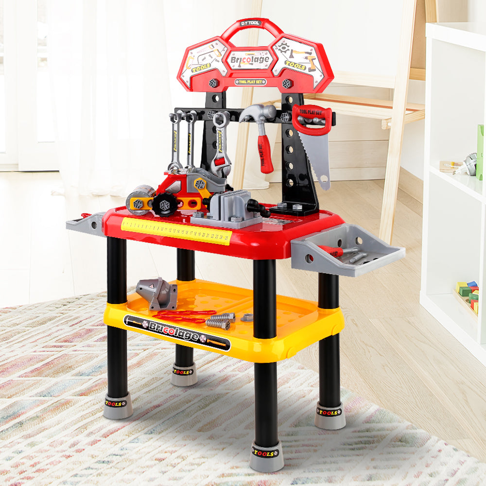 Keezi Kids Workbench Play Set - Red Tristar Online