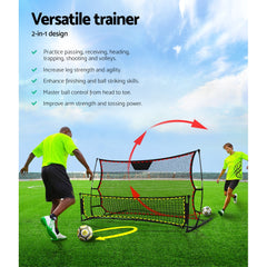 Everfit Portable Soccer Rebounder Net Volley Training Football Goal Trainer XL Tristar Online