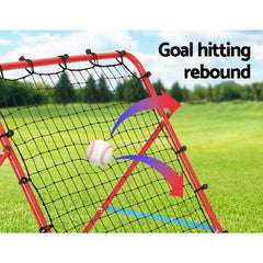 Everfit Rebound Net Soccer Baseball Football Goal Net Target Hitter Training Tristar Online