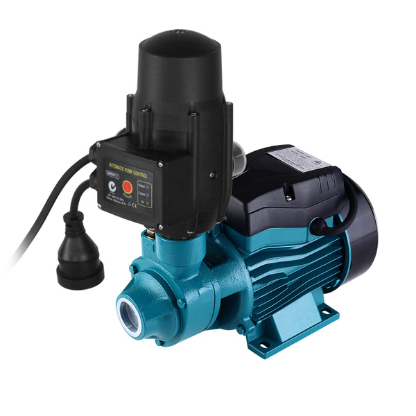 Giantz Peripheral Water Pump Garden Boiler Car Wash Auto Irrigation QB60 Black Tristar Online