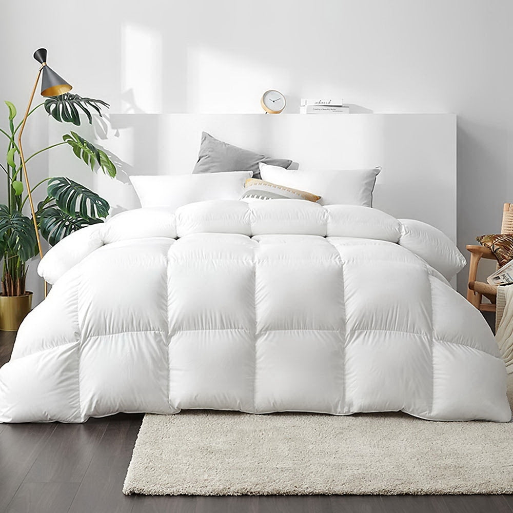 Giselle Bedding Duck Down Feather Quilt 700GSM Queen Size Tristar Online