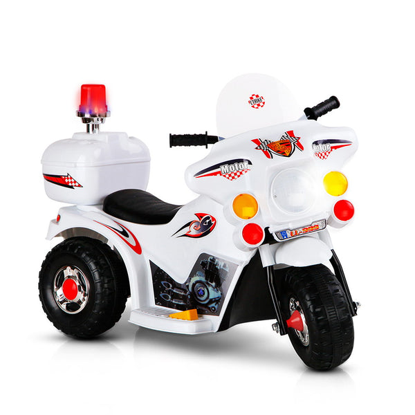Rigo Kids Ride On Motorbike Motorcycle Car Toys White Tristar Online