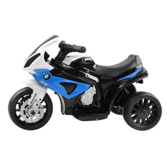Kids Ride On Motorbike BMW Licensed S1000RR Motorcycle Car Blue Tristar Online