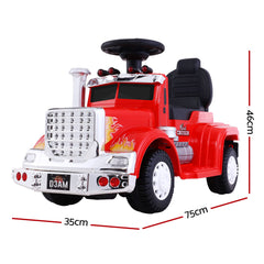 Ride On Cars Kids Electric Toys Car Battery Truck Childrens Motorbike Toy Rigo Red Tristar Online
