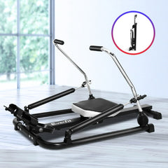 Everfit Rowing Exercise Machine Rower Hydraulic Resistance Fitness Gym Cardio Tristar Online