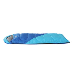 Weisshorn Sleeping Bag Bags Kids 172cm Camping Hiking Thermal Blue Tristar Online